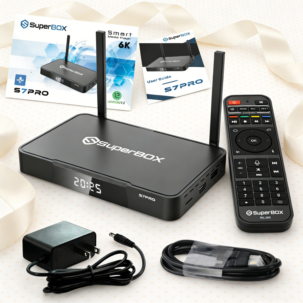 SuperBox S7 Pro | Official Store Authorized | 24/7 Immediate Support | Same Day