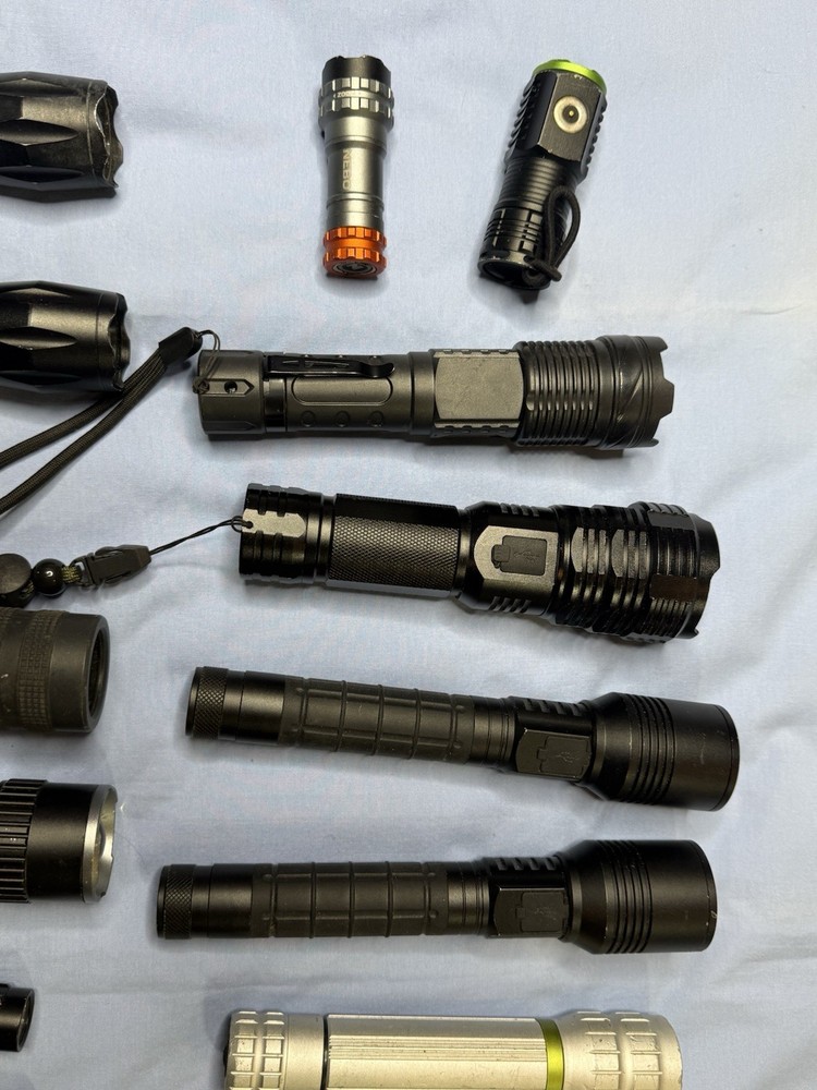 Flashlight Lot 16 Flashlights In Total