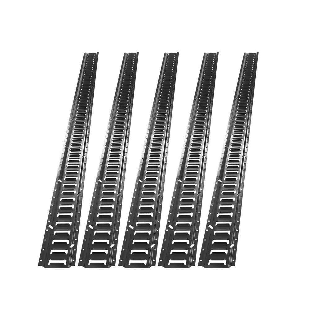 Labwork 5 Pack 8' E Track Tie Down Rail Kit For Garages Vans Trailers Tie Downs