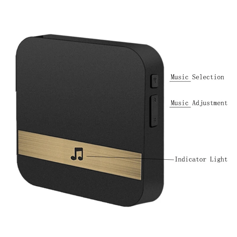 Wireless WiFi Video Doorbell Smart Phone Door Ring Intercom Security Camera Bell