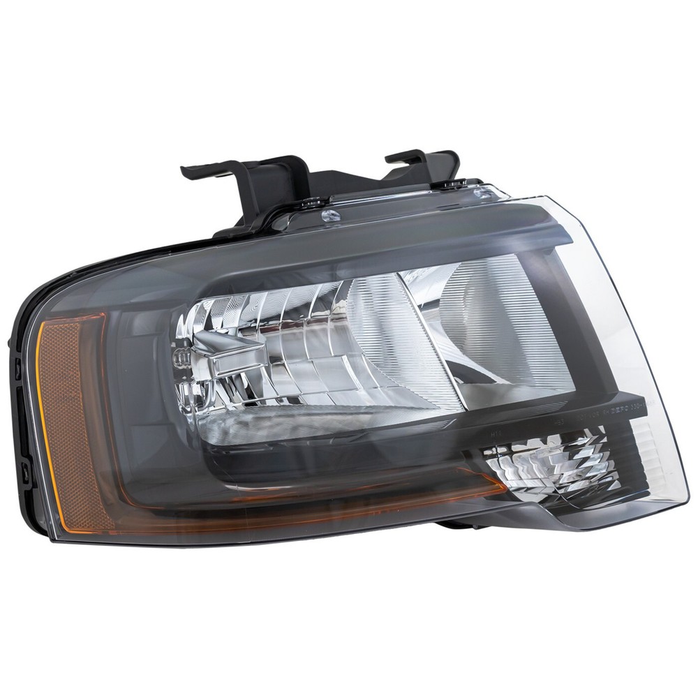 For 2015-2017 Ford Expedition Halogen Headlight w/Bulb Reflector Left+Right Pair