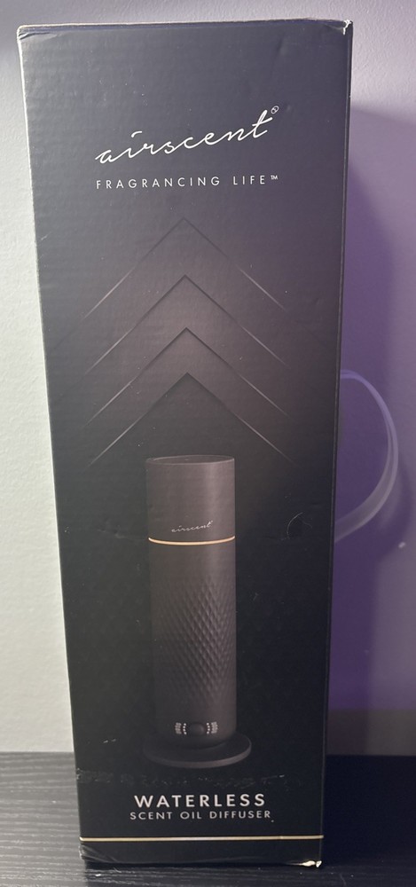 AirScent Waterless Scent Oil Diffuser - Black