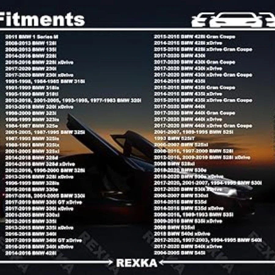 10pcs Door Sill Covering Trim Clips for 51471840960 E30 E31 E32 E34 E36 E38 E