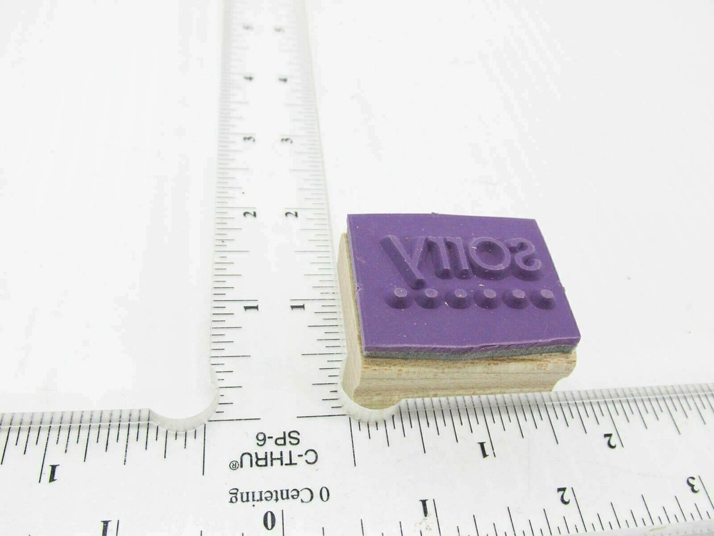 A Simple Word Sorry Rubber Stamp - Stamp Set E79