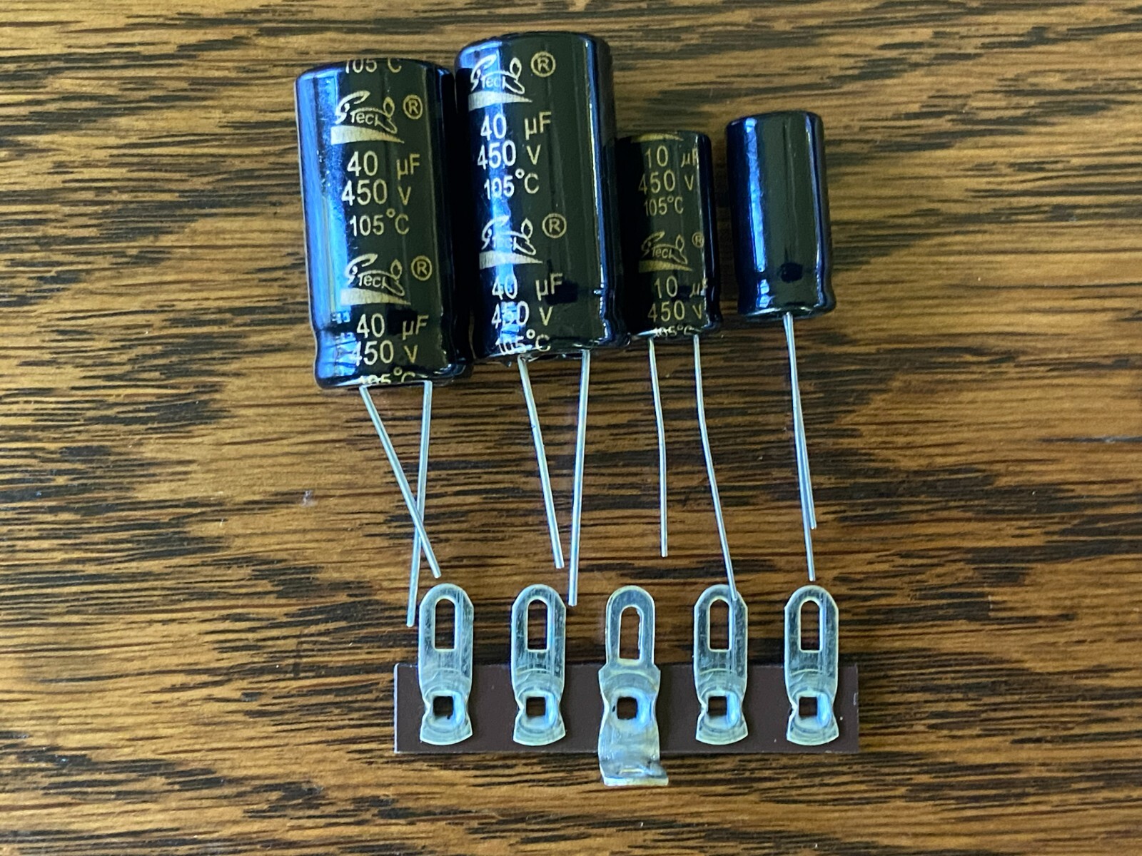 New Replacement Kit for 40 + 40 + 10 + 10 uf 450v Quad Can Capacitor
