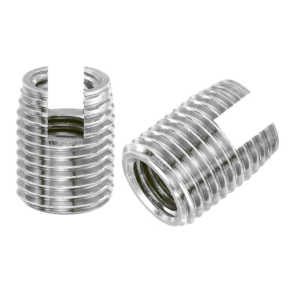 5pcs Self Tapping Threaded Inserts Inner M10 M14x18 303 Stainless Steel Nuts