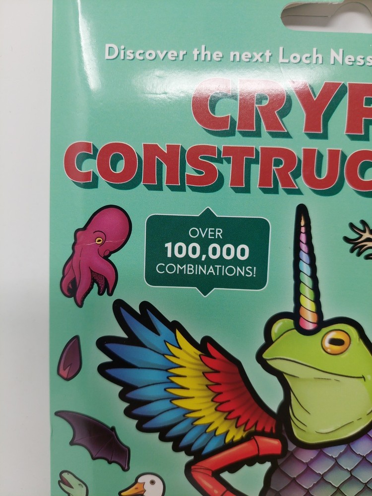 Cryptid Construction Kit: Funny Fridge Magnet Creature Creation: Over 90 Magnets