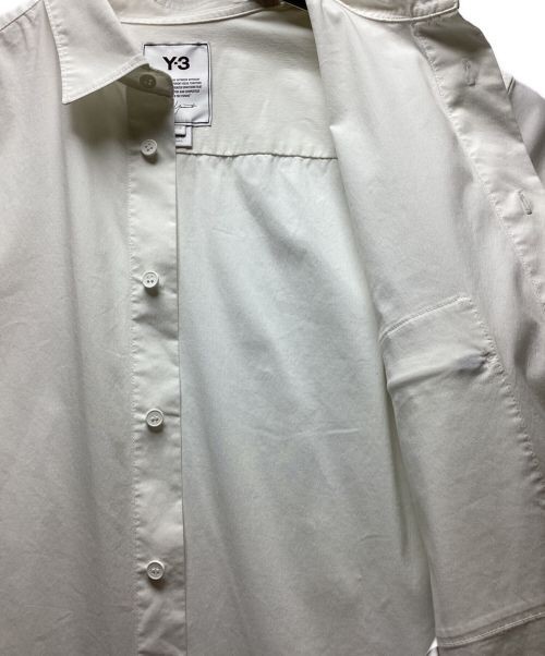 Y-3 Classic Chest Logo BD Shirt white