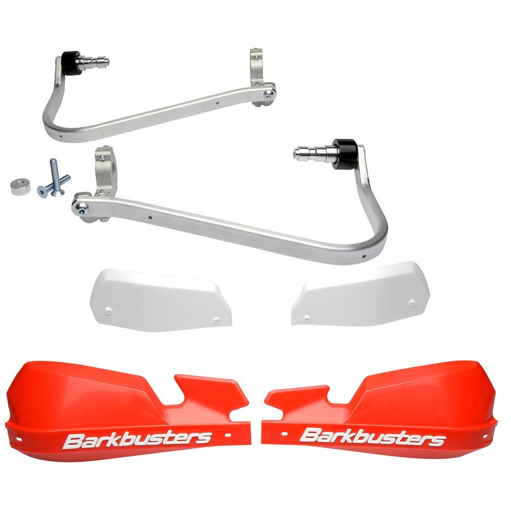 Barkbusters 2064410150 VPS Two Point Mounted Handguard Kit Red