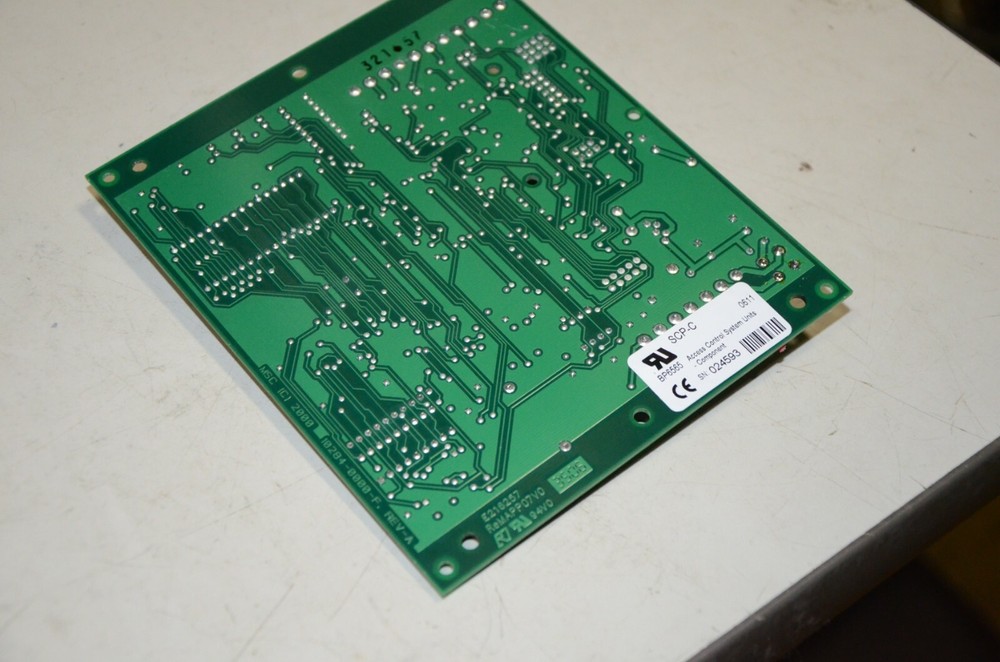 Access Control System SCP-C BP6565 System Control PCB E216257 ReMAPP07VO 10284