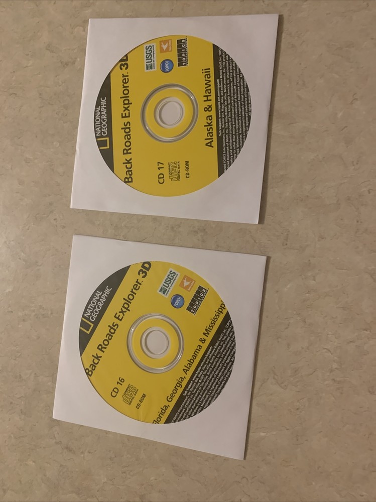 Back Roads Explorer 3D - DISCS ONLY