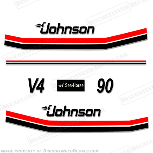 Fits Johnson 1983 90hp Decals
