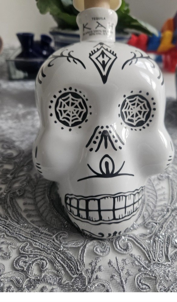 Kah Tequila Empty Ceramic Bottle