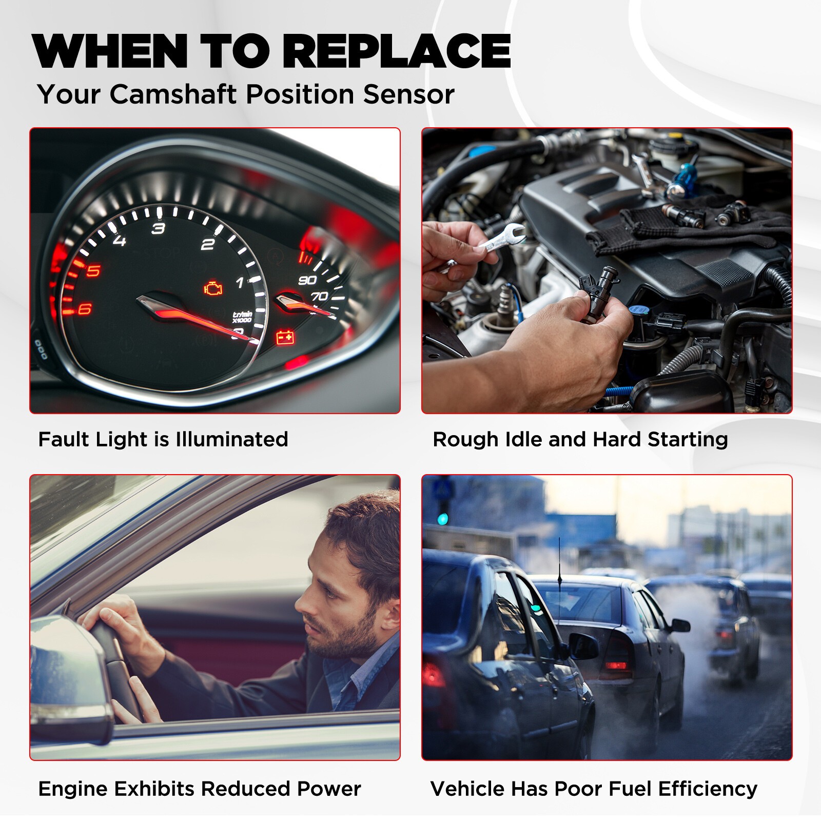 Camshaft Position Sensor For 2011-2022 Chrysler 300 3.6L Engine Part 05149141AF