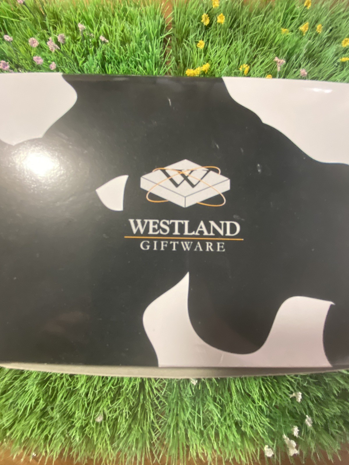 Cow Parade Starry Night In Texas 2002 Complete w/ Box & Tag Item #7255