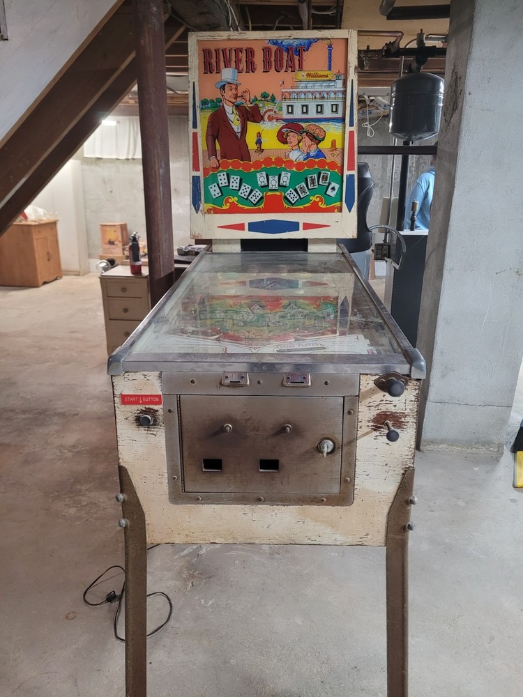 River Boat Williams 1964 Pinball Machine