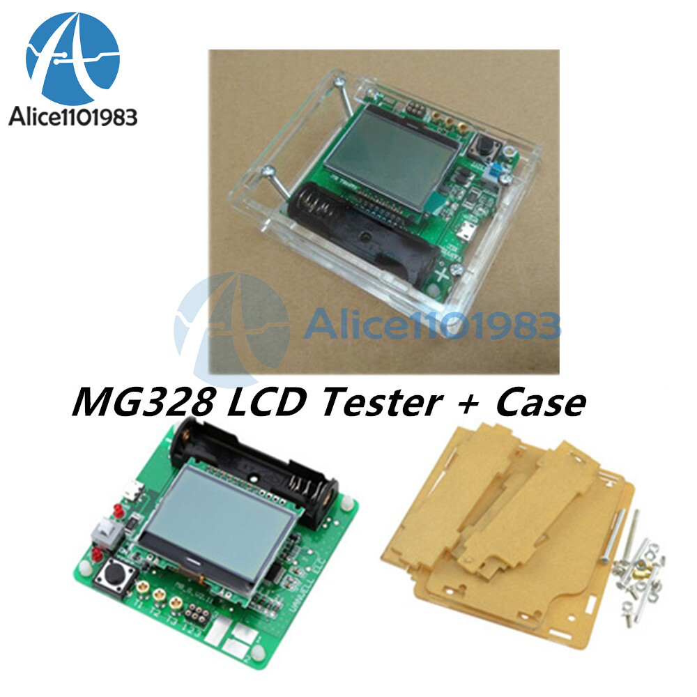 Transistor Inductor-Capacitor Meter MG328 Digital LCD Tester Shell With Case