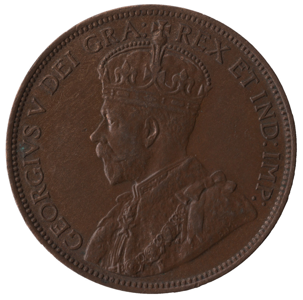 1916 Canada – George V – One Cent Coin