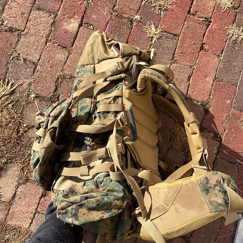 USMC Issue MARPAT ILBE Arc’teryx Proper USGI Rucksack Backpack, Camo Backpack
