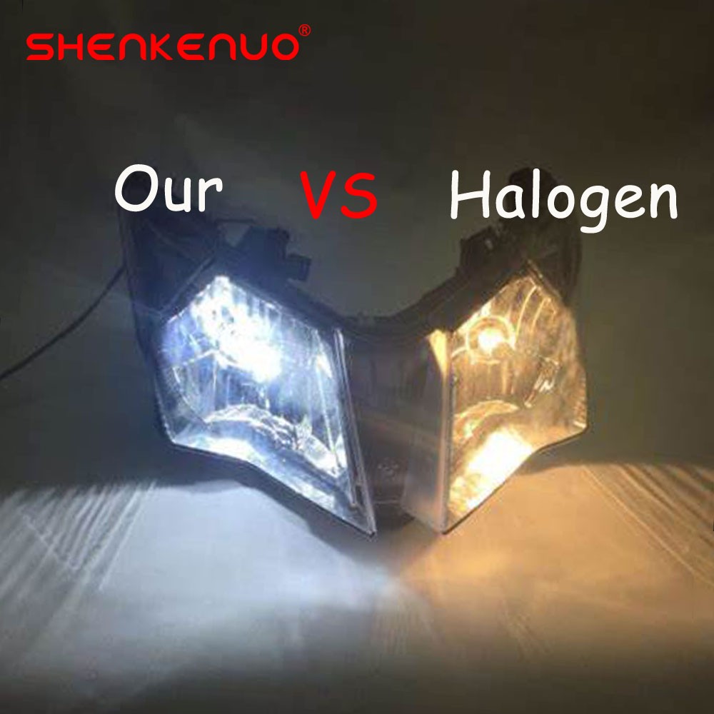 Pair Hi/Low Beam Bright LED LIGHT BULBS For SKI-DOO Gen4 pn 415130081 12v 100W