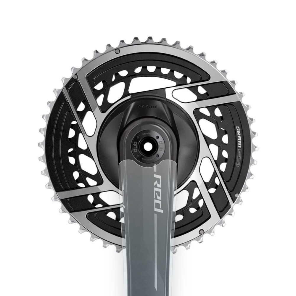 SRAM Red AXS E1 Crank Arm Protection Set | Shield Clear Vinyl Protector