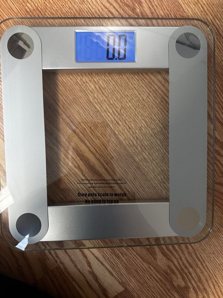 EatSmart ESBS-01 Extra Large Precision Digital Bathroom Scale - Silver