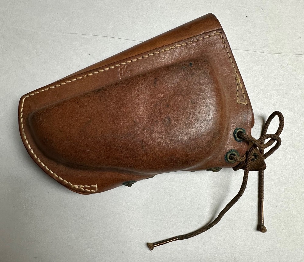 M1 GARAND WWII CHEEK PAD "K" LINE MARKED.