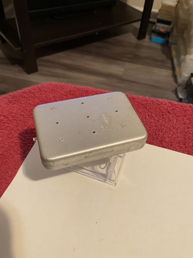 Vintage Perrine fly box, #62