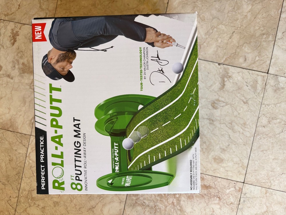 Perfect Practice Roll-A-Putt Portable Putting Mat