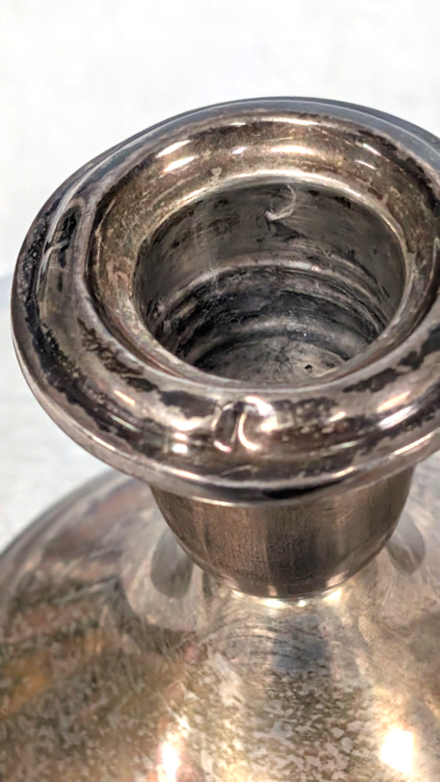 VTG GORHAM STERLING SILVER WEIGHTED CANDLESTICK HOLDER #838~ 3 1/8” High- 238g.