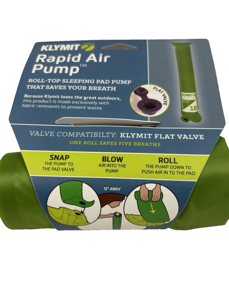 Klymit Rapid Air Pump for Inflatable  Sleeping Pads
