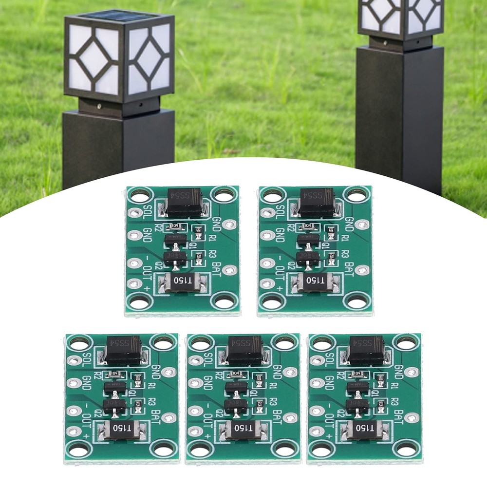 5pcs Solar Controller Board Battery Charging Controller Module Circuit Board ...