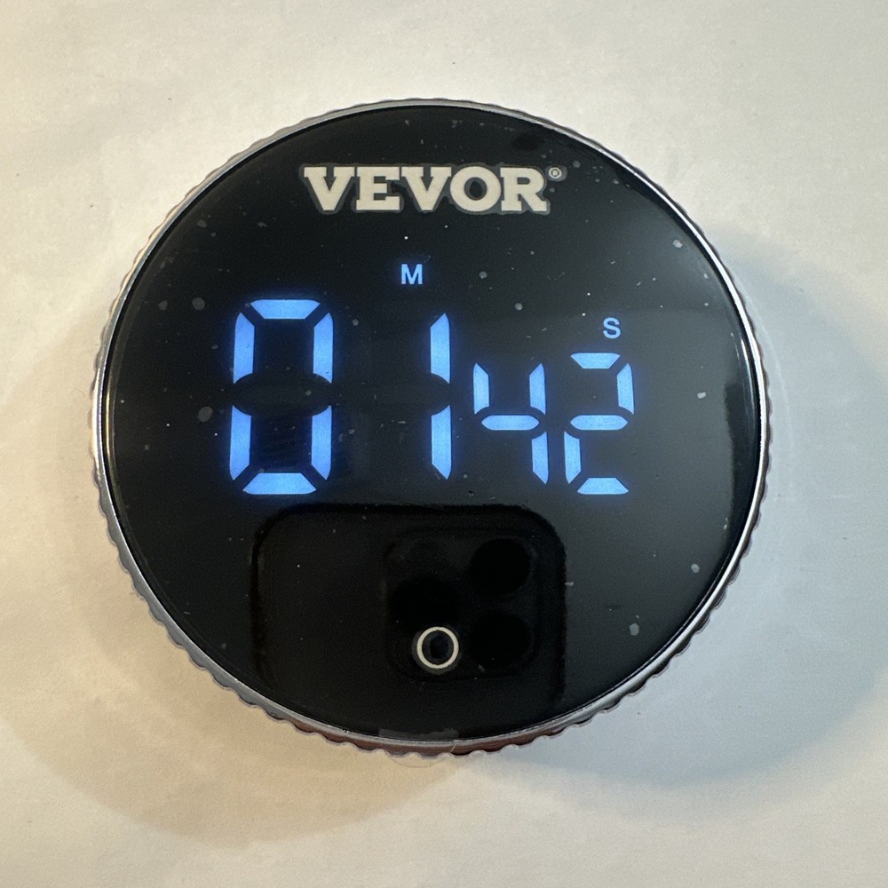 VEVOR Digital Kitchen Timer Magnetic Countdown Countup Timer & Large LED Display