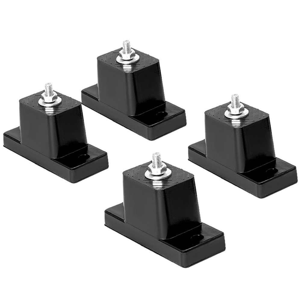 4 Pack Mini Split Pad, Anti Vibration Rubber Isolator Mounts for AC Condenser