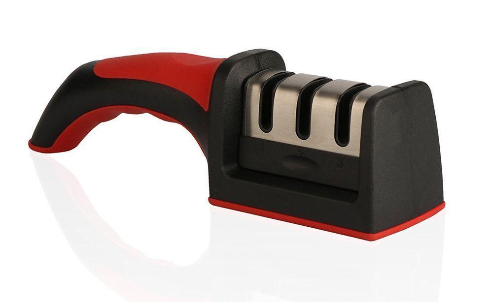 3-Stage Precision Ceramic Kitchen Knife Sharpener Handheld Kitchen FAST SHIP D71