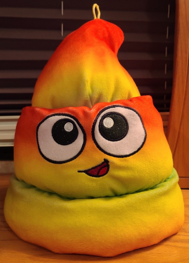 Six Flags Tye Dye Poop Emoji Hat