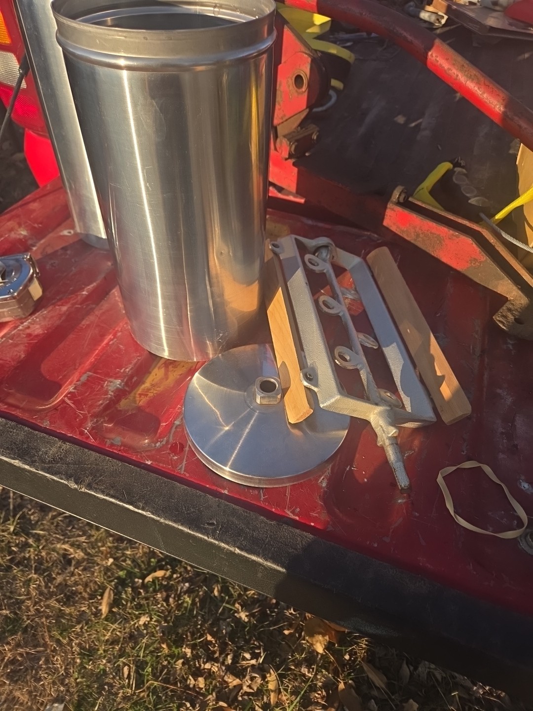 WHITE MOUNTAIN ICE CREAM FREEZER MAKER STAINLESS STEEL CANNISTER TUB 2 OF 2