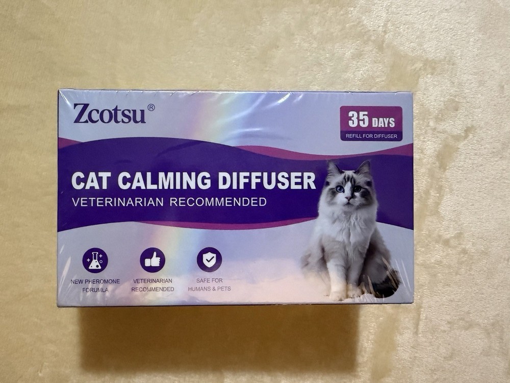 Cat Calming Pheromone Diffuser With 2 Refills Effectively Relieve Anxiety Stress