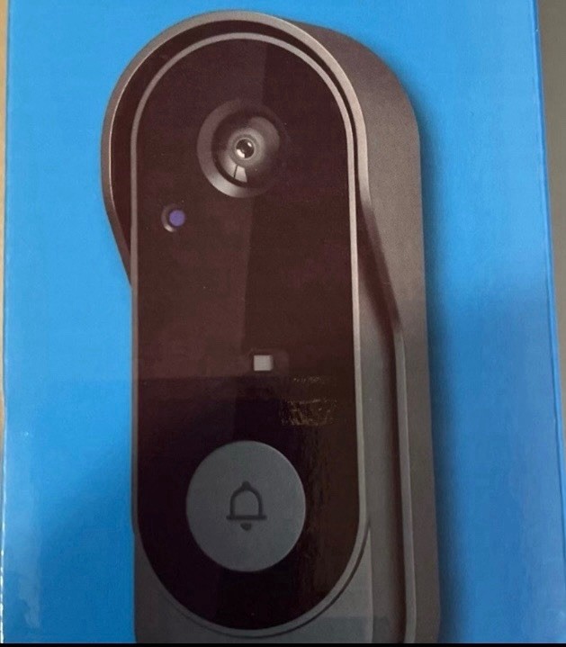 Smart Home Black Video Doorbell