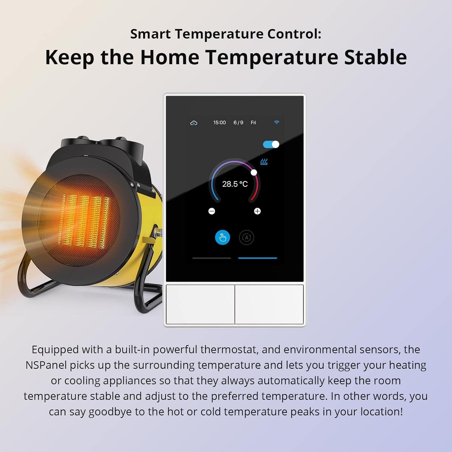 SONOFF WiFi Smart Scene Wall Light Switch Touch Panel Smart Home Center Control