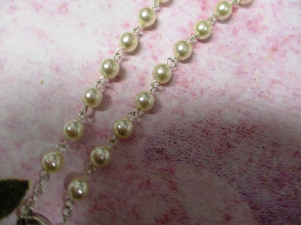 6 mm Pearl Coated Beads - Our Lady - Rosary