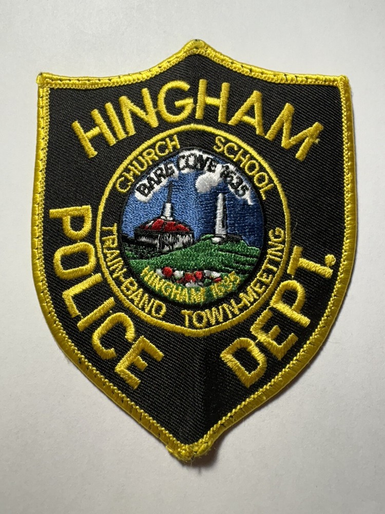 Hingham Massachusetts Police Patch