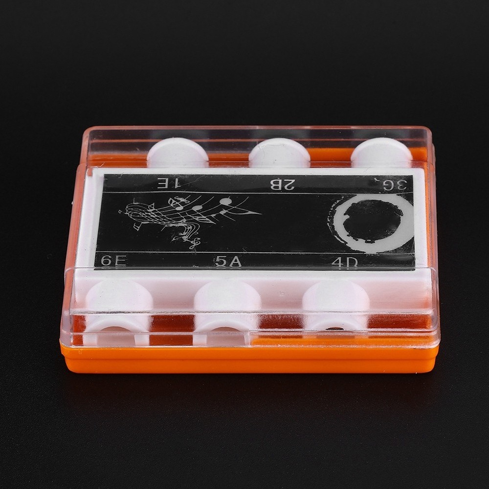 ♡ Plastic Tuner Pitch Pipe Tones E B G D A E With A Carring Case