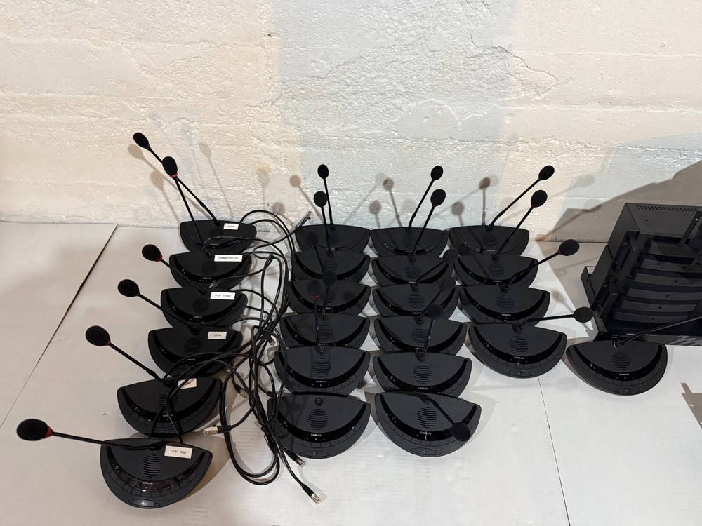 Televic Confidea Wireless Conference Microphone System