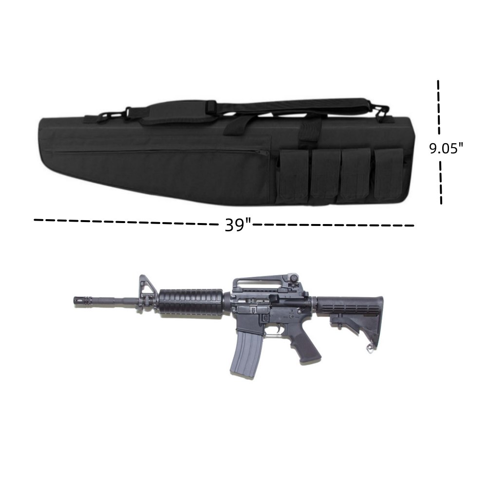 39" 47" Soft Rifle Shotgun Case Hunting Gun Carry Padded Storage Tactical Bag