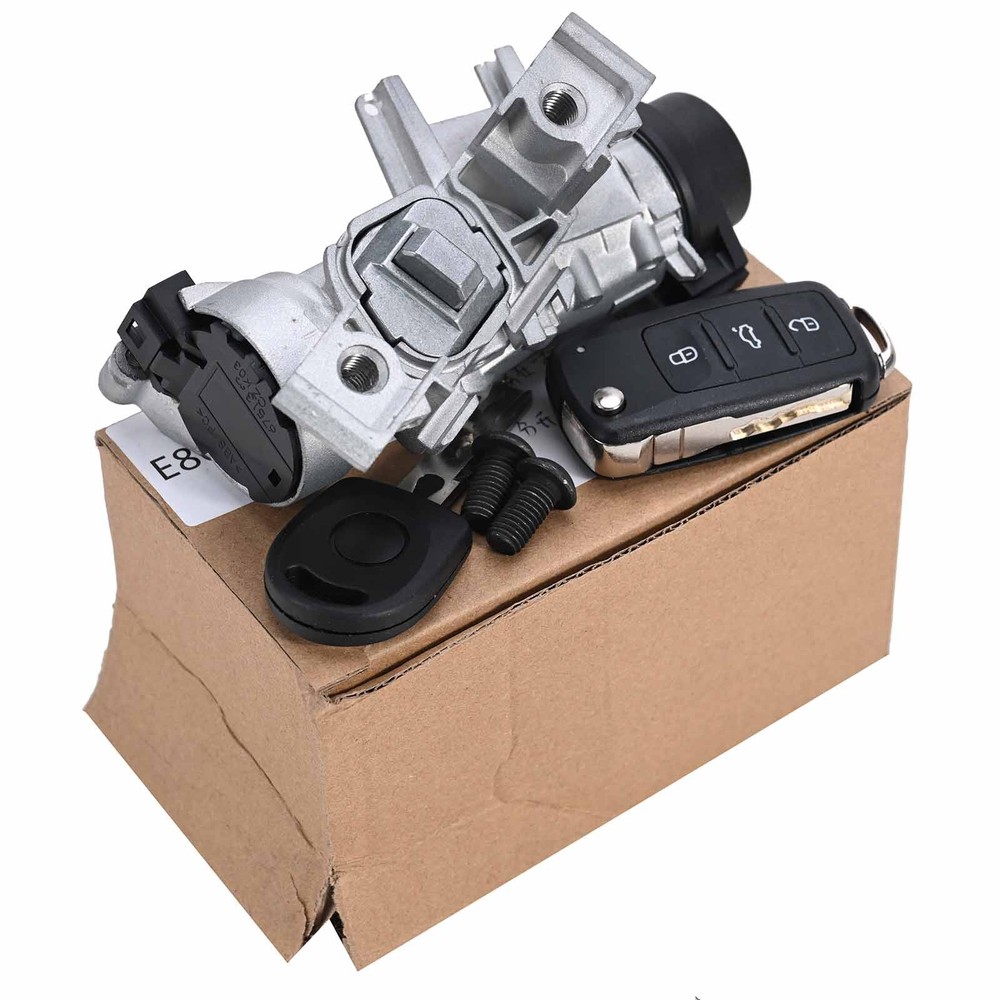 Upgraded Ignition Switch Lock For Vw Jetta Golf Tiguan W/Remote Control Key