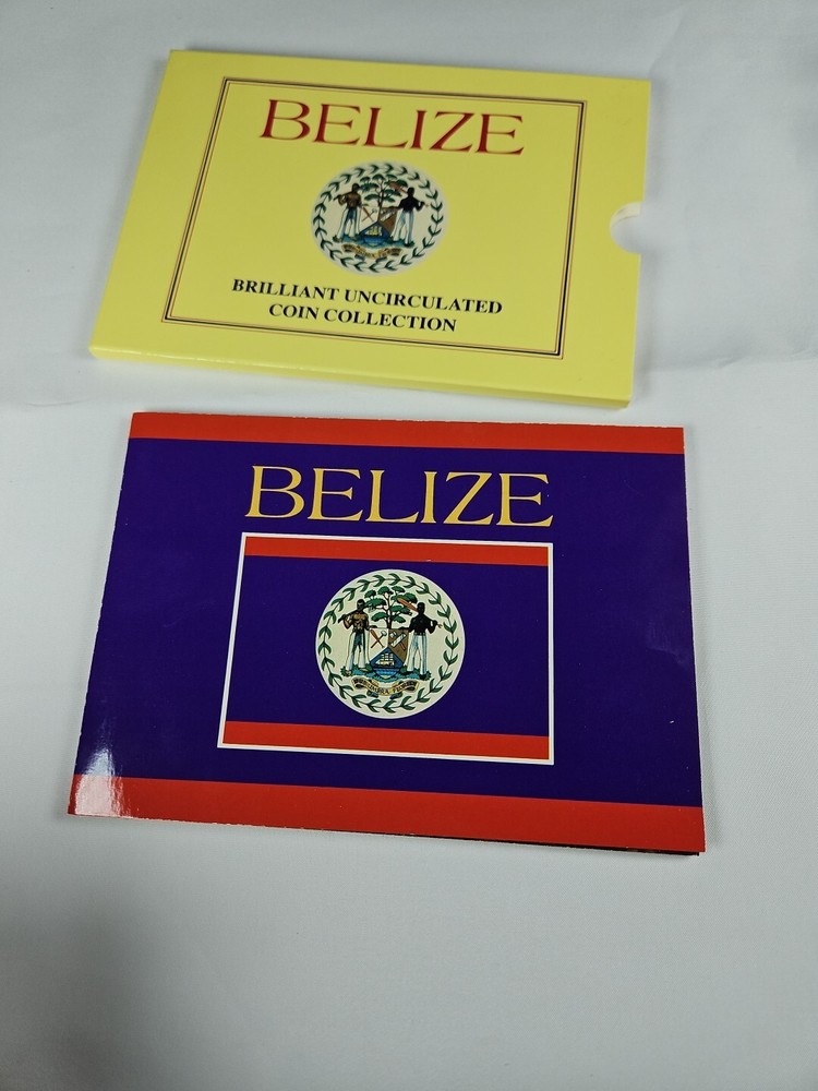BELIZE - 1992 ~ Brilliant Uncirculated MINT SET ~ 6 COINS ~ MINT PACKAGING