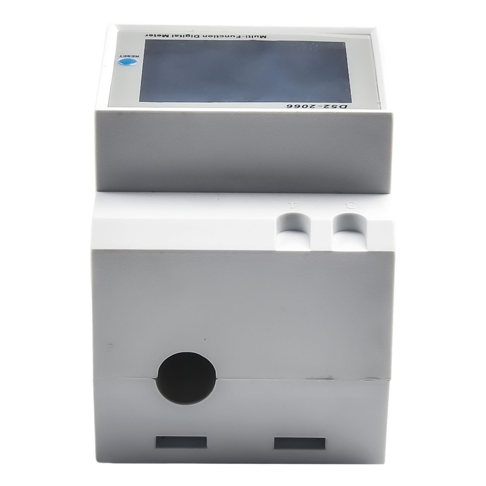 High Precision 100A DIN Rail AC Power Meter With Integrated Current Transformer