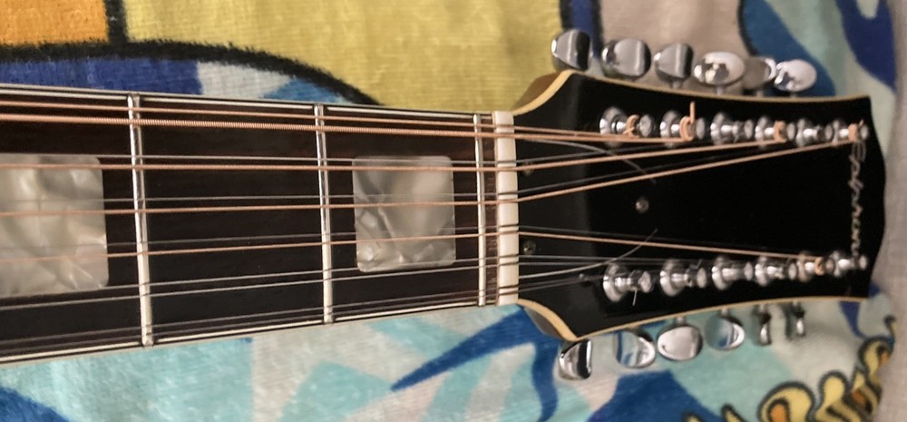 Epiphone FT 165 BARD Acoustic 12 String Guitar, Japan, Awesome Setup