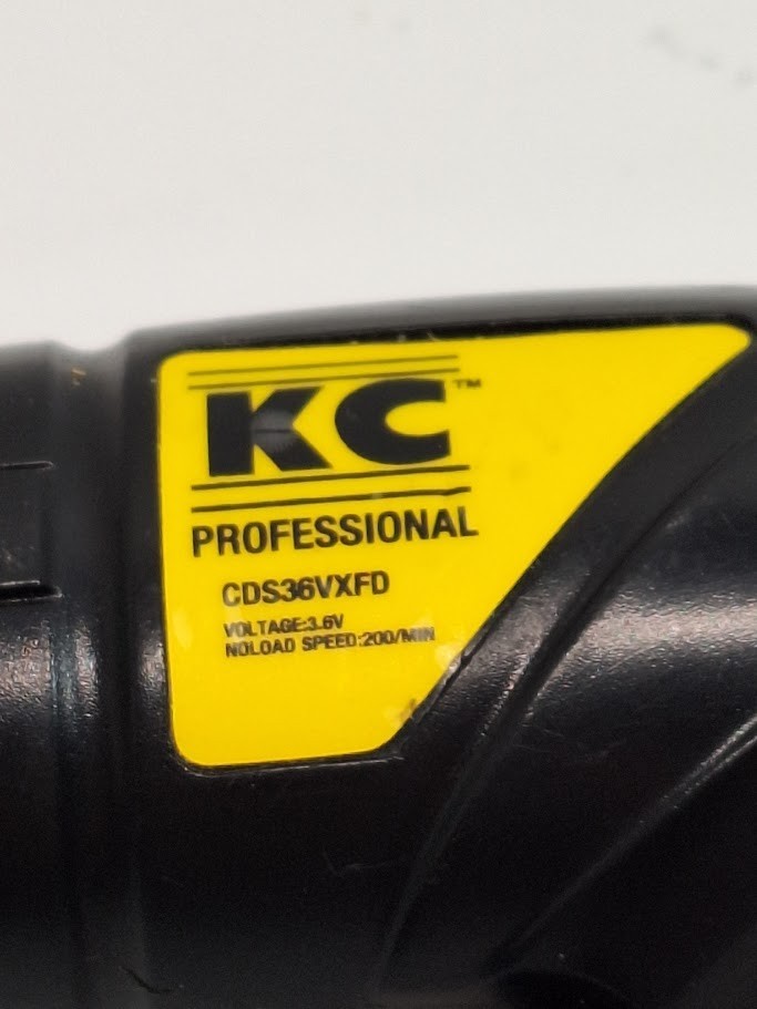 KC Professional Cordless Screwdriver
